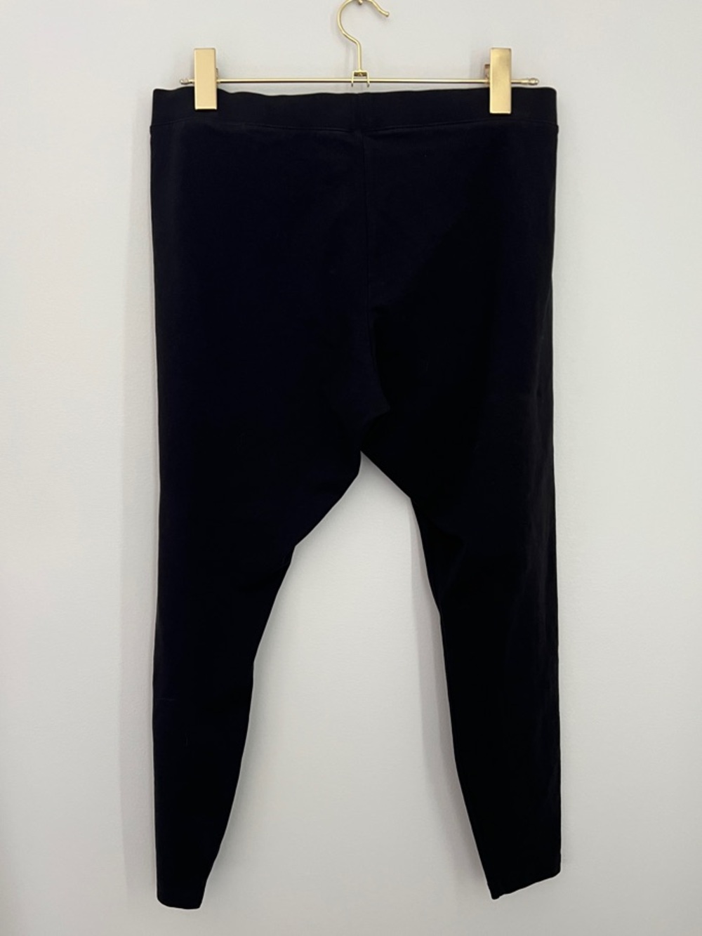 L.L. Bean | Black 90% Cotton 10% Spandex Leggings Activewear #515701 Size LP - Picture 6 of 13